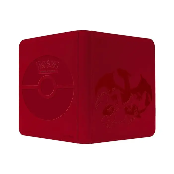Classeur Pro Zip-Up Charizard de la Série Élite Pokémon avec 9 Pochettes