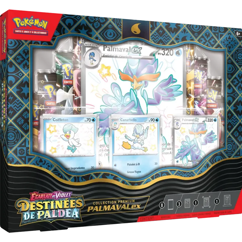 Coffret - ÉCARLATE ET VIOLET - COLLECTION PREMIUM DESTINÉES DE PALDEA - Palmaval-ex - FR