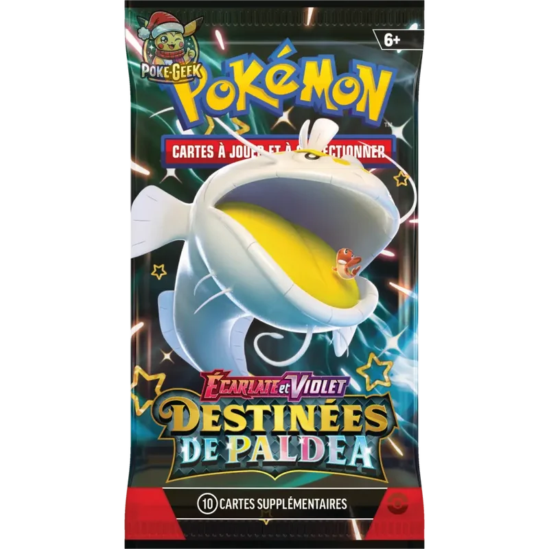 POKÉMON - ÉCARLATE ET VIOLET - DESTINÉES DE PALDEA - Bundle 6 Boosters