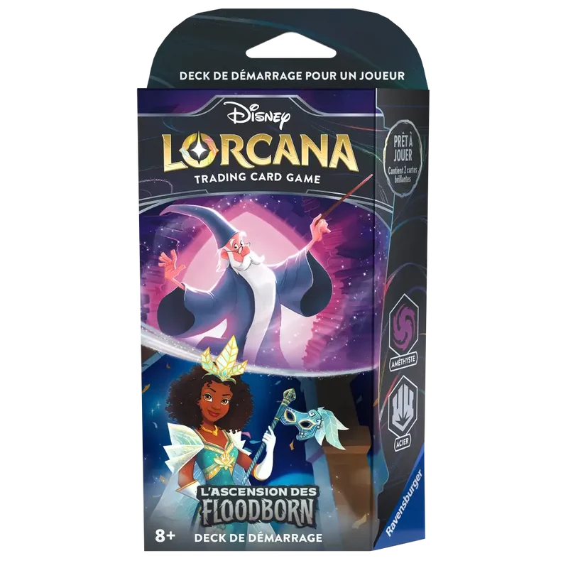 Deck de Démarrage Merlin & Tiana – Disney Lorcana L'Ascension des Floodborn (Français)