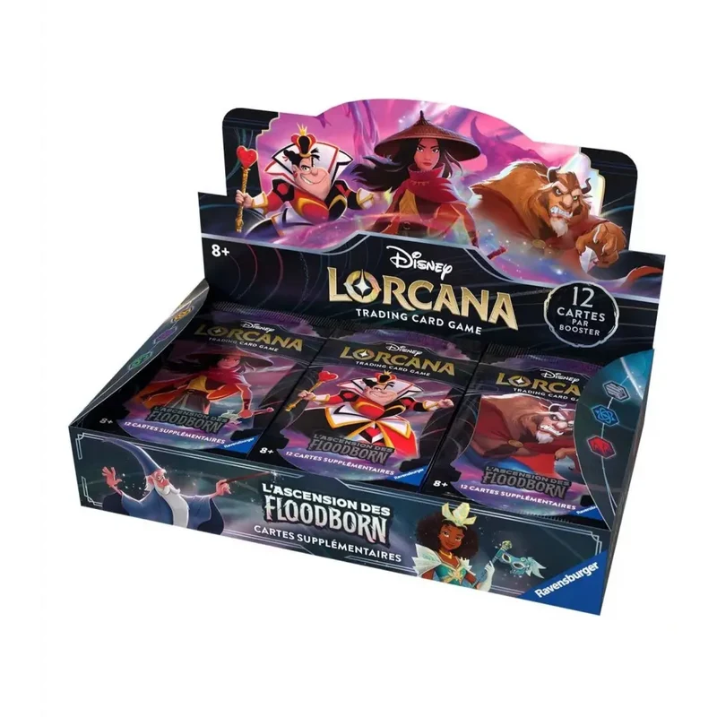 Display 24 Boosters – Disney Lorcana L'Ascension des Floodborn (Français)