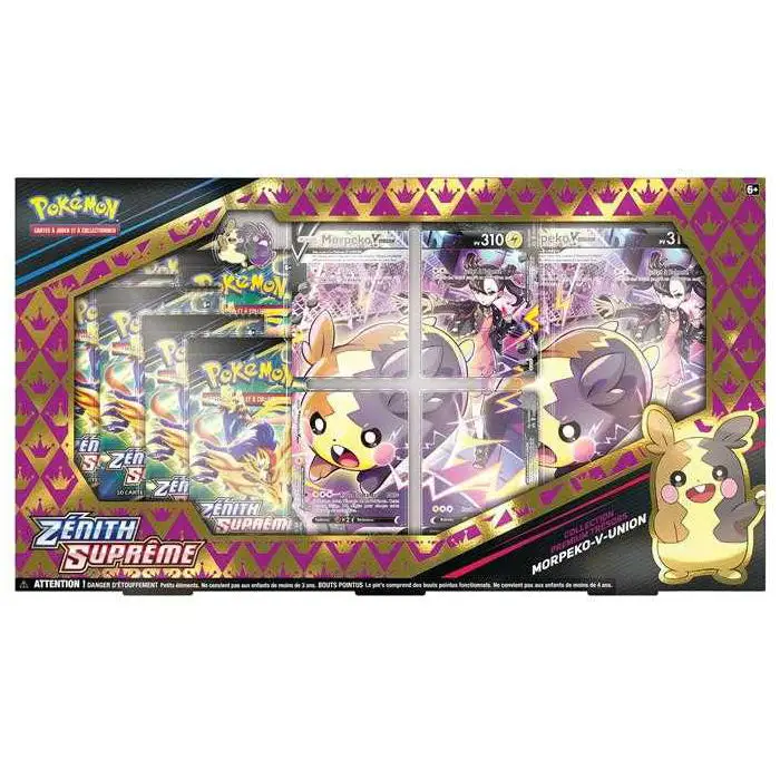 Coffret 7 Boosters Zénith Suprême avec Morpeko V-UNION - FR