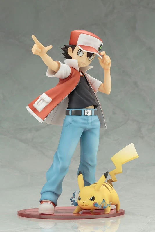 Ensemble de figurines Pokémon Ash Ketchum et Pikachu (environ 15 cm)