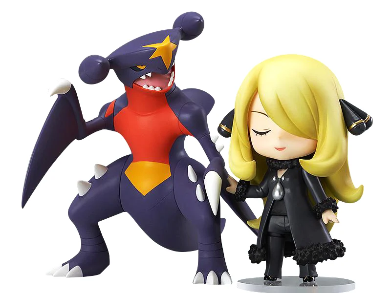 Ensemble de figurines Cynthia Pokemon (environ 10 cm)