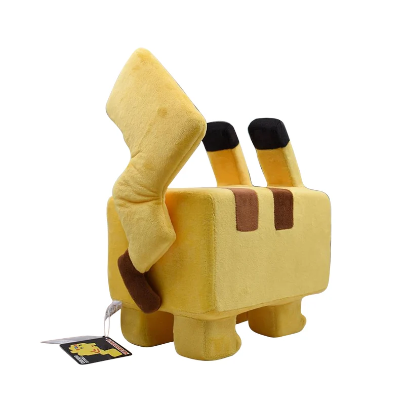 Coussin carré Pikachu Pokemon (environ 24cm)