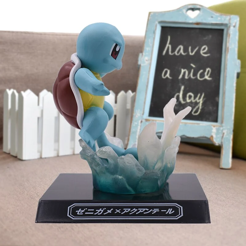 Figurine Pokémon Schiggy / Carapuce (environ 10 cm)