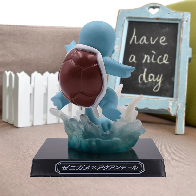 Figurine Pokémon Schiggy / Carapuce (environ 10 cm)