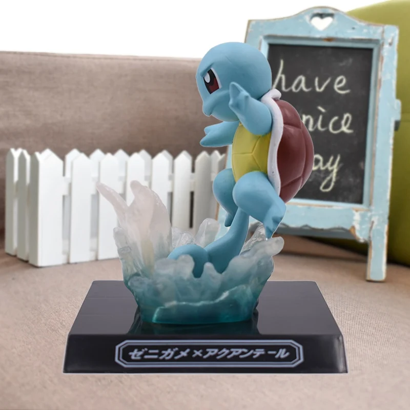 Figurine Pokémon Schiggy / Carapuce (environ 10 cm)