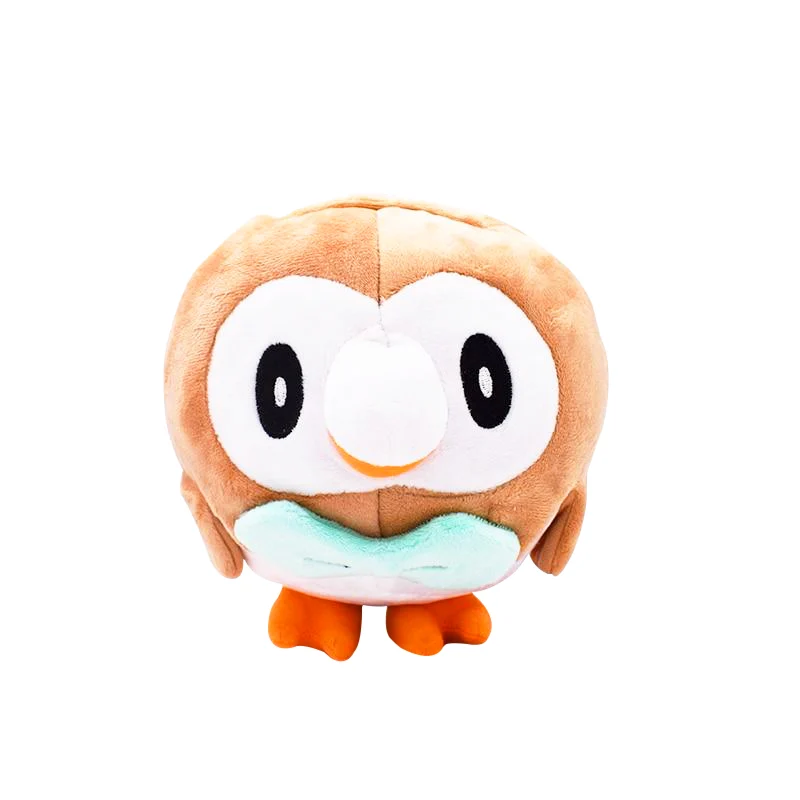 Peluche Bauz / Rowlet Pokémon (env. 18cm)