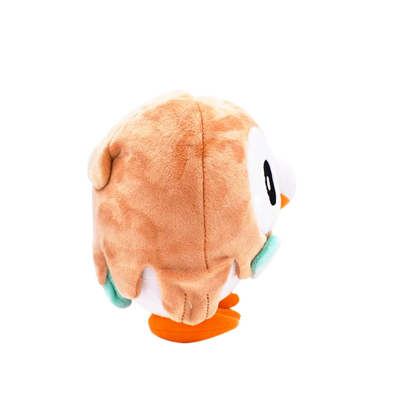 Peluche Bauz / Rowlet Pokémon (env. 18cm)