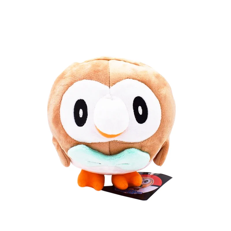 Peluche Bauz / Rowlet Pokémon (env. 18cm)