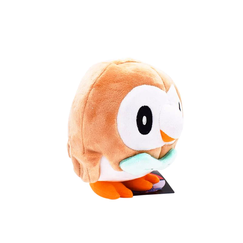 Peluche Bauz / Rowlet Pokémon (env. 18cm)