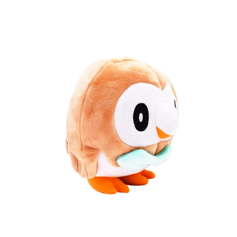 Peluche Bauz / Rowlet Pokémon (env. 18cm)
