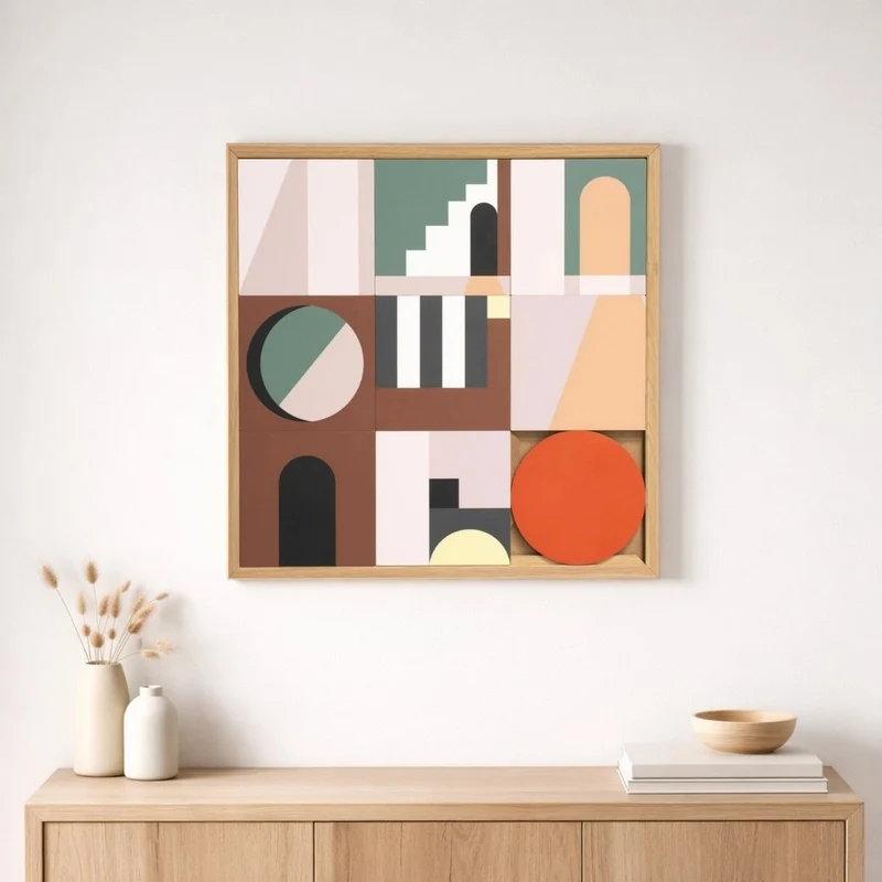 Tableau à composer soi-même en bois massif