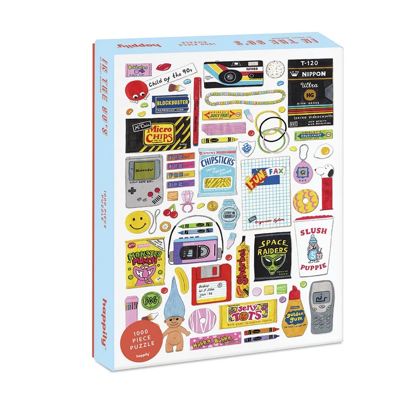 Puzzles thème années 80 et années 90