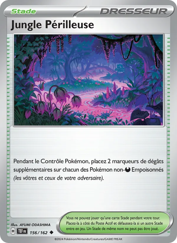 Jungle Périlleuse 156/162 — EV05 – Forces Temporelles — Carte Pokémon française