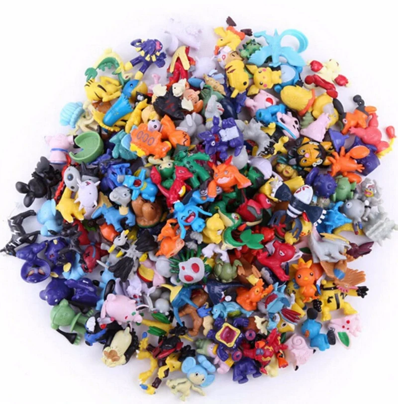 24 Stk. Figurine Pokémon Pocket Monster Pokeball
