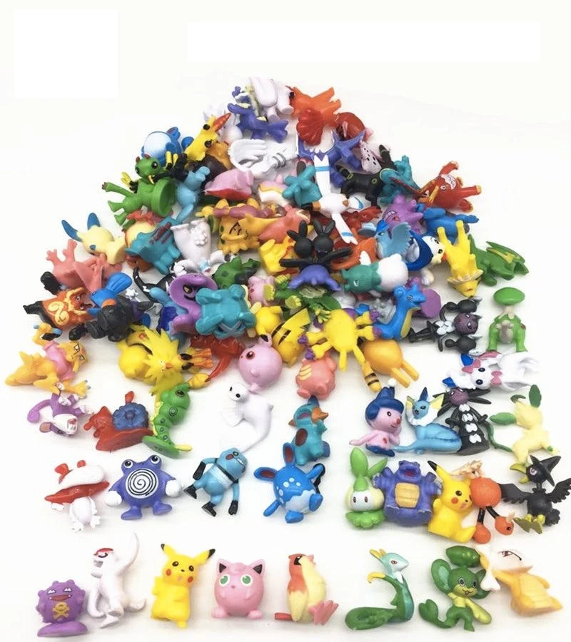 24 Stk. Figurine Pokémon Pocket Monster Pokeball