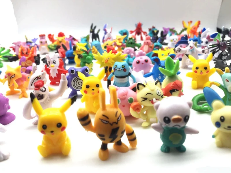 24 Stk. Figurine Pokémon Pocket Monster Pokeball