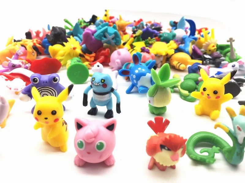24 Stk. Figurine Pokémon Pocket Monster Pokeball