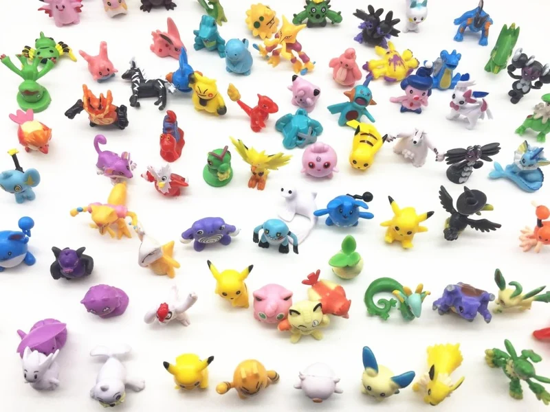 24 Stk. Figurine Pokémon Pocket Monster Pokeball