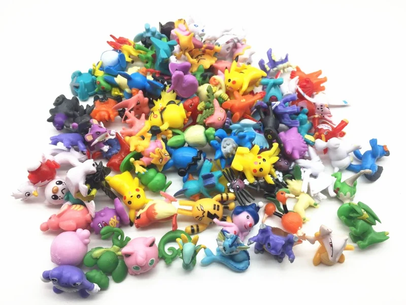 24 Stk. Figurine Pokémon Pocket Monster Pokeball