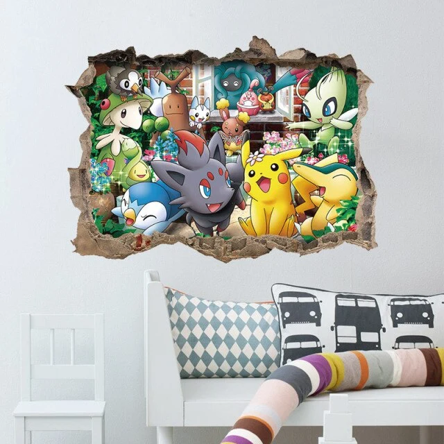 Stickers muraux Pokemon Poke Trainer