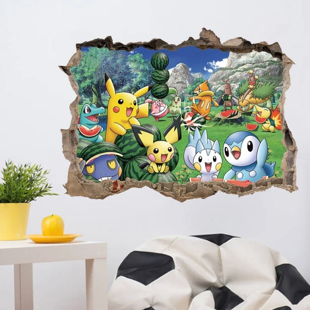 Stickers muraux Pokemon Poke Trainer