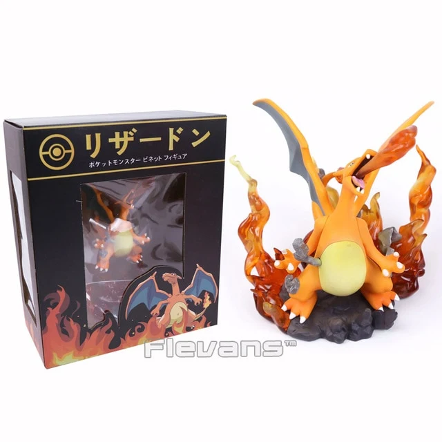 Figurines de collection Pokemon - (Pikachu Articuno Gengar Charizard Mewtwo Lucario Squirtle Cyndaquil Snorlax)