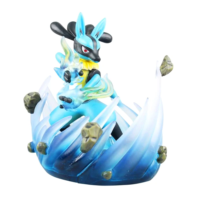Figurines de collection Pokemon - (Pikachu Articuno Gengar Charizard Mewtwo Lucario Squirtle Cyndaquil Snorlax)