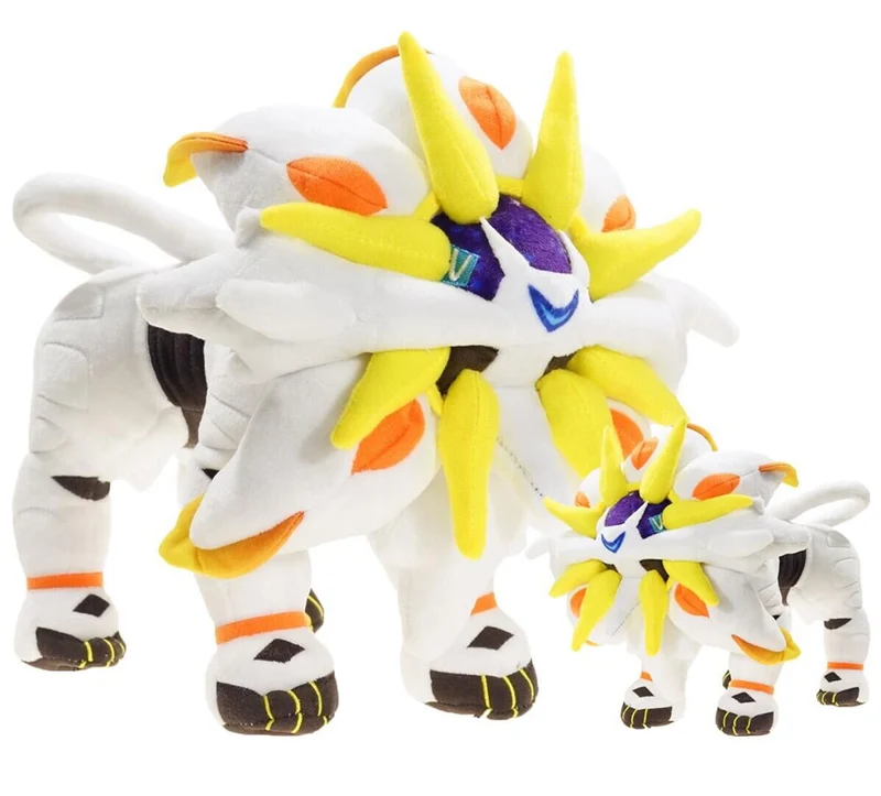 Peluche Mega Big Solgaleo XXL Pokemon (30cm ou 48cm)