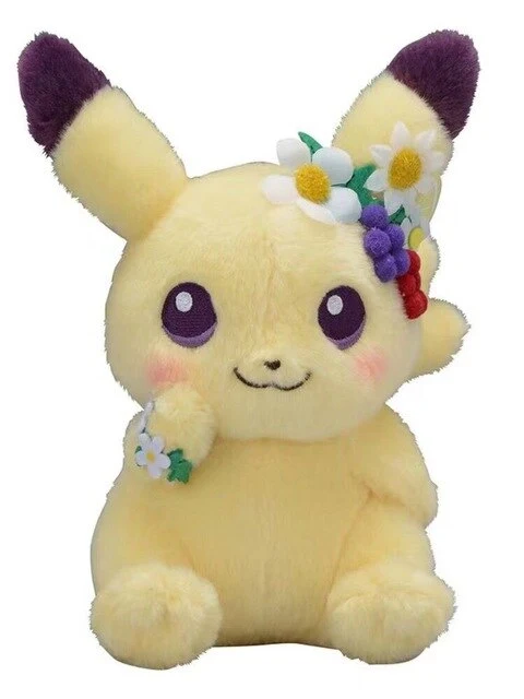 Pikachu Eevee - Eevee mignon en peluche Pokemon (env. 18cm) édition de Pâques