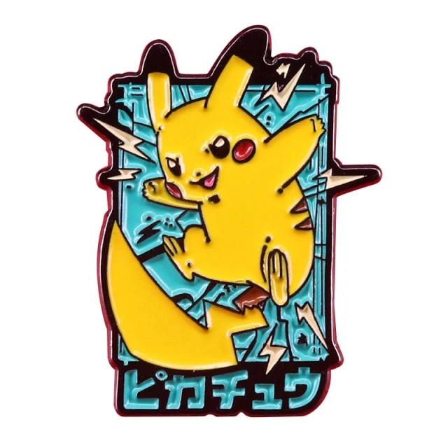 Épingles Pokemon - Badges (9 modèles)