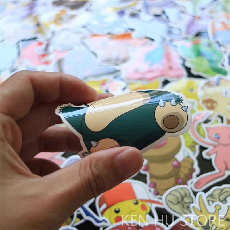80x autocollants Pokémon