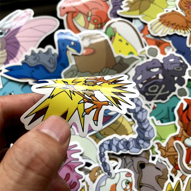 80x autocollants Pokémon