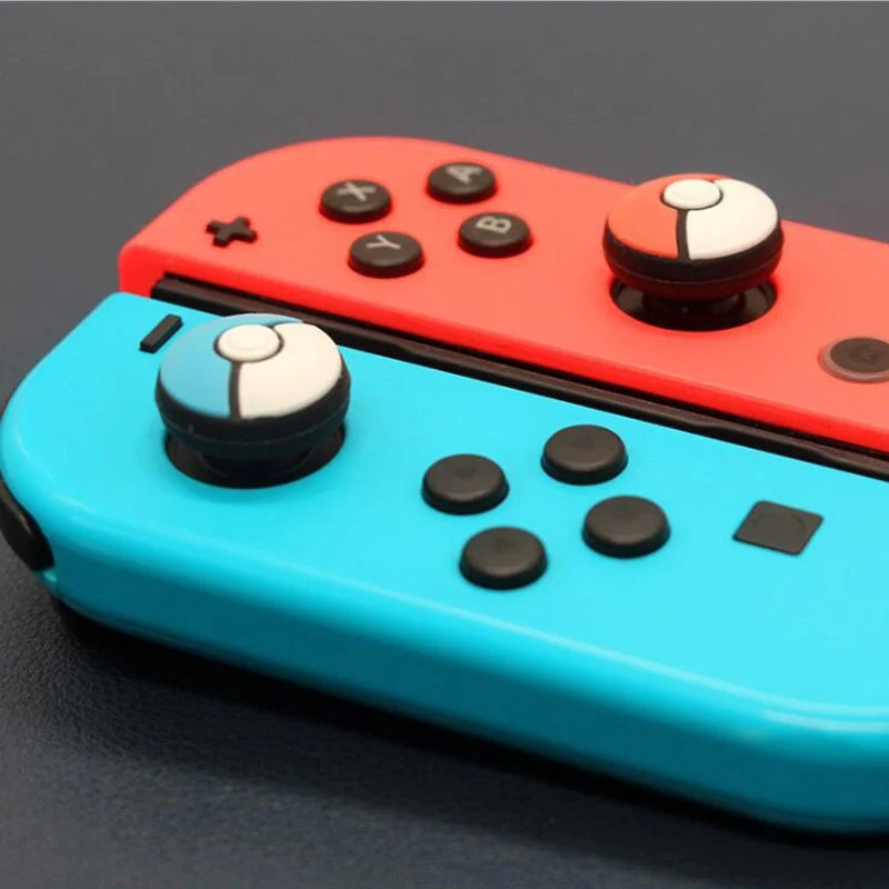 Poignées Pokeball pour manettes Nintendo Switch