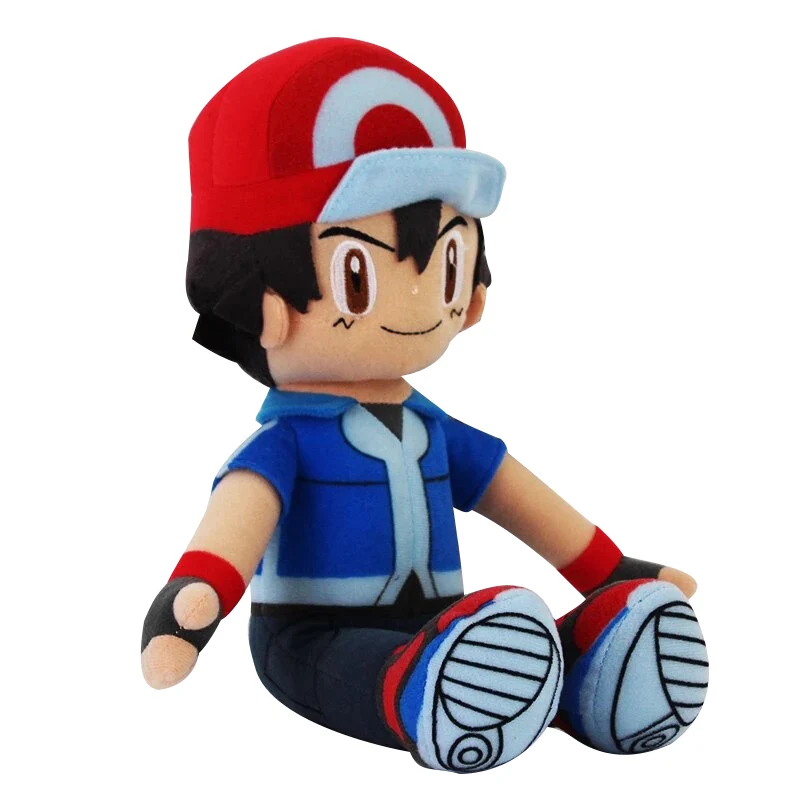Figurine en peluche Ash Ketchum (env. 10cm)