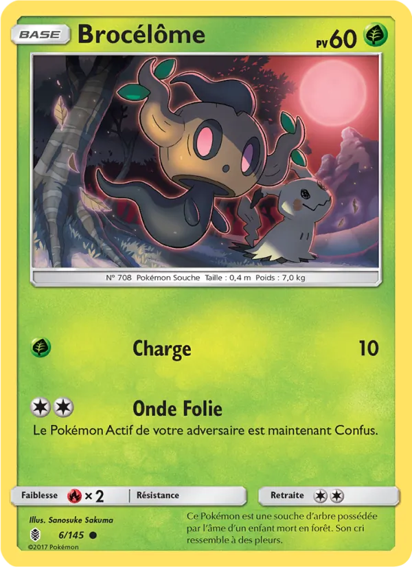 Brocélôme 6/145 — SL2 – Gardiens Ascendants — Carte Pokémon française