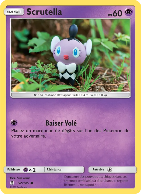 Scrutella 52/145 — SL2 – Gardiens Ascendants — Carte Pokémon française