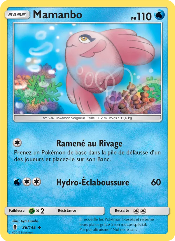 Mamanbo 36/145 — SL2 – Gardiens Ascendants — Carte Pokémon française
