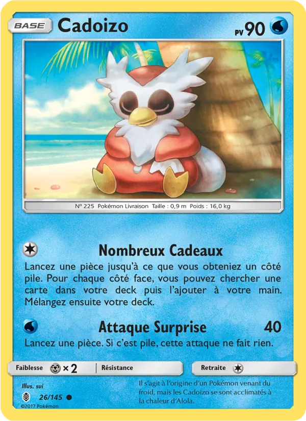 Cadoizo 26/145 — SL2 – Gardiens Ascendants — Carte Pokémon française