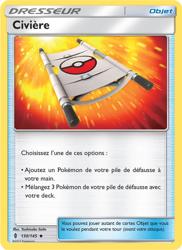 Civière 130/145 — SL2 – Gardiens Ascendants — Carte Pokémon française