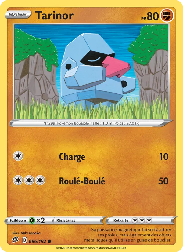 Tarinor 96/192 — EB02 – Clash des Rebelles — Carte Pokémon française