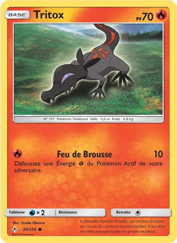 Tritox 30/214 — SL10 – Alliance Infaillible — Carte Pokémon française