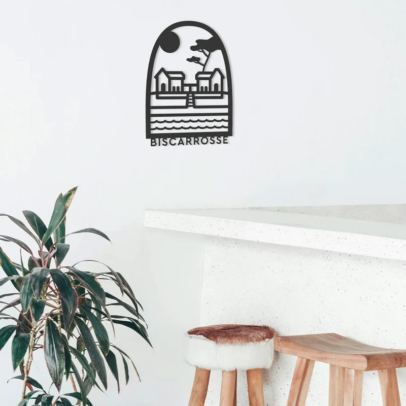 Tableau décoratif en bois