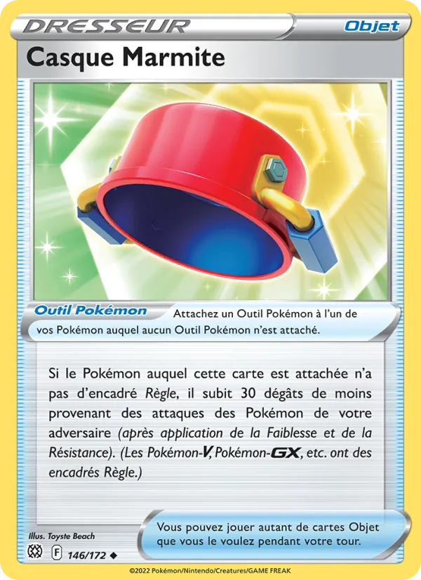 Casque Marmite 146/172 — EB09 - Stars Etincelantes — Carte Pokémon française