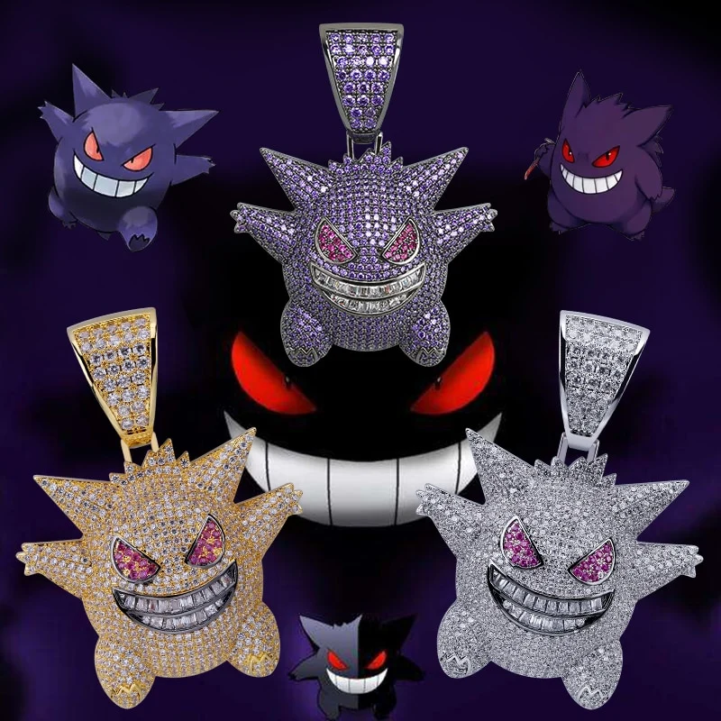 Collier Gengar Pokemon Hip Hop