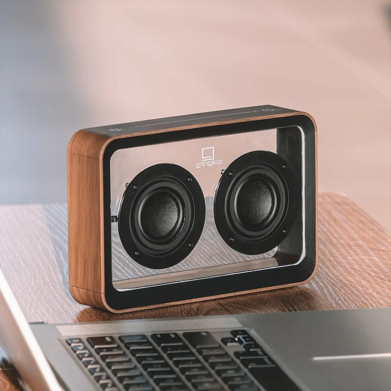 Enceinte Bluetooth transparente