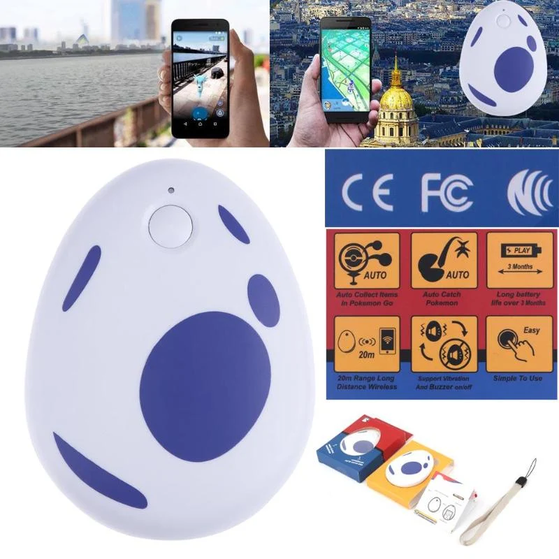 Pokemon Go Pocket Egg avec Autocatch (Go Plus / Go-Tcha Alternative)