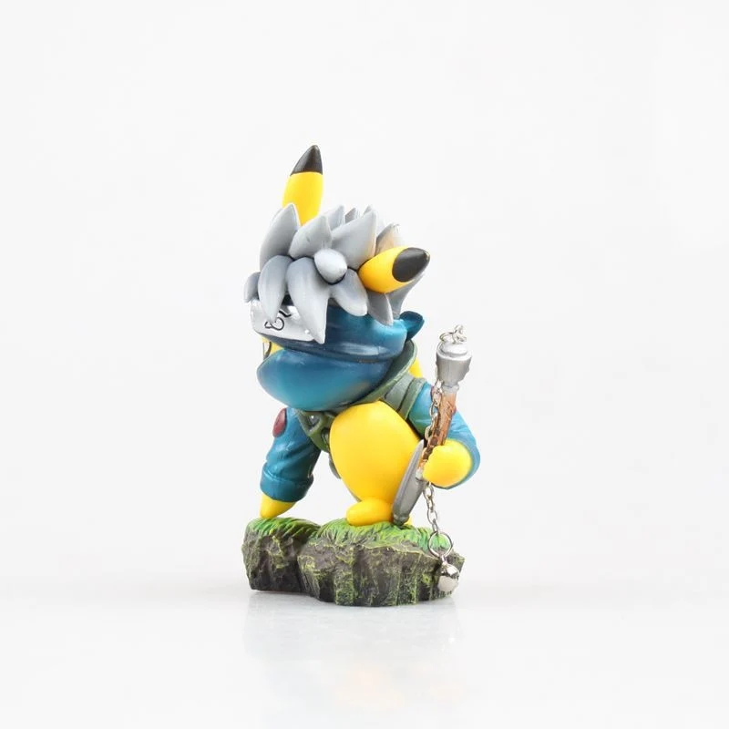 Figurine Cosplay Pikachu Naruto Kakashi (environ 10 cm)